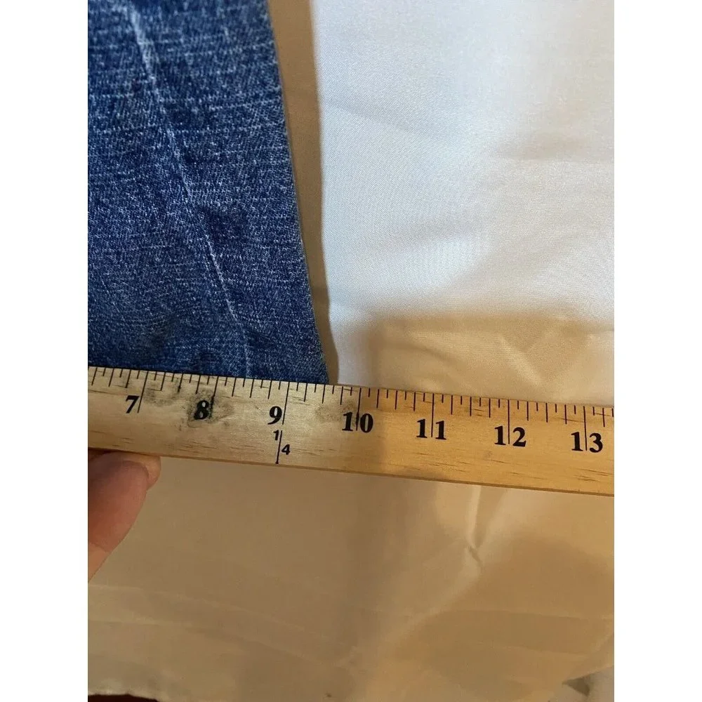 Duo Maternity Jeans Womens 38 Waist Pull On Belly Panel Straight Pants‎ 38x29.